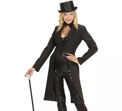 Costume ou frac Showtime Gala long noir pour femme