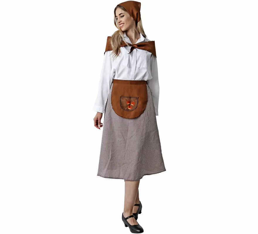 Translation missing: fr.Disfraz o Kit de Castañera Otoñal para mujer