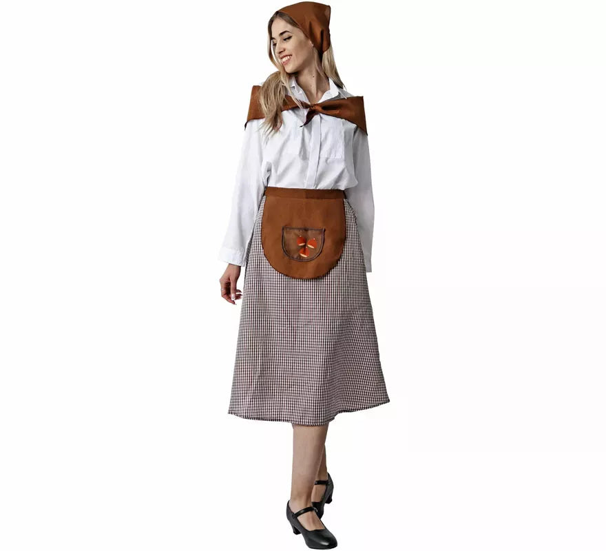Translation missing: fr.Disfraz o Kit de Castañera Otoñal para mujer