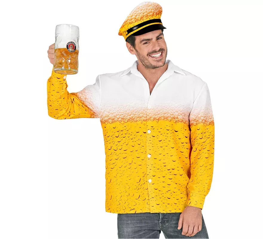 Disfraz o Kit de Cerveza para hombre: Camiseta y Gorro