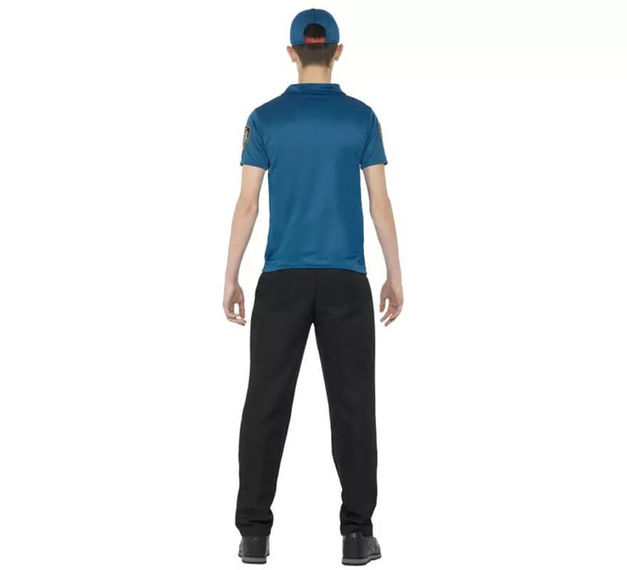 Translation missing: fr.Disfraz o Kit de Policía para hombre: Camiseta, Gorra y gafas