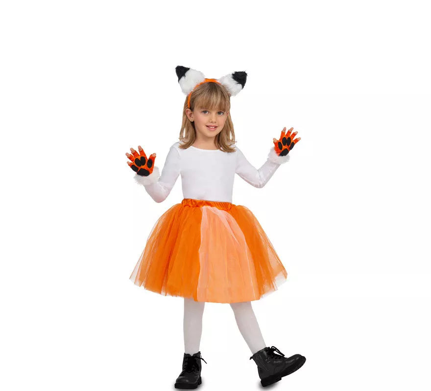 Translation missing: fr.Disfraz o Kit de Zorrito con Tutú para niña