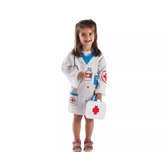 Costume ou kit de docteur bricolage à faire soi-même pour les enfants