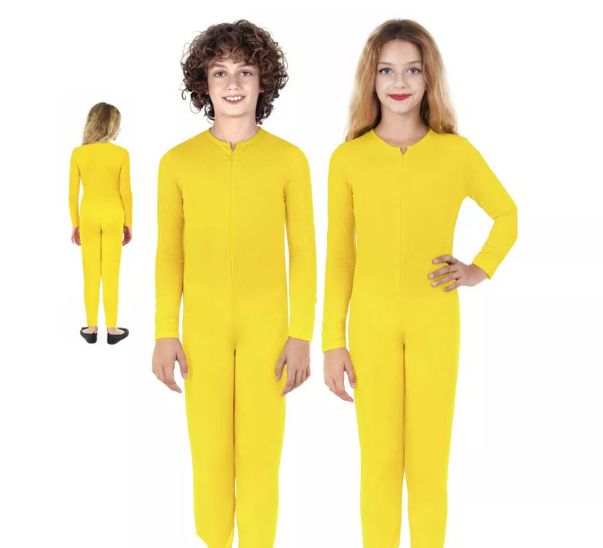 Translation missing: fr.Disfraz o Mono amarillo manga larga para niños