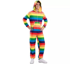 Déguisement ou Combinaison Arc-en-Ciel pour adulte