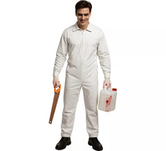 Déguisement ou combinaison Assassin blanc pour homme