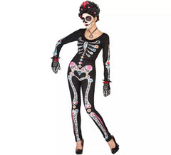 Déguisement de Squelette Dia de los Muertos pour femme