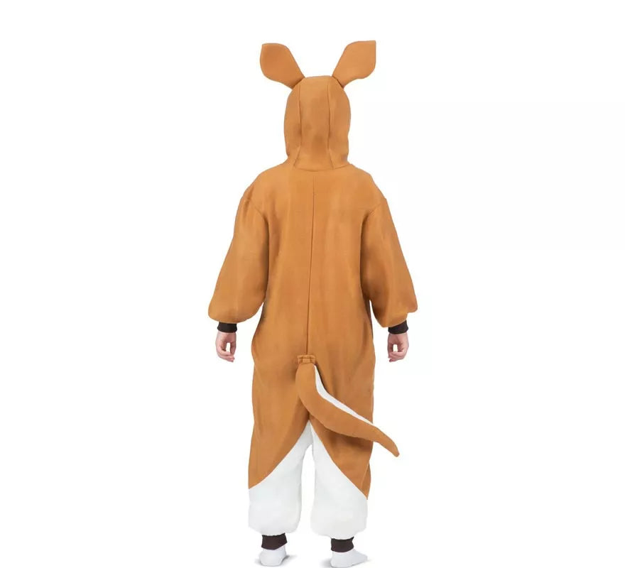 Translation missing: fr.Disfraz o Pijama de Canguro con capucha y peluche para niños
