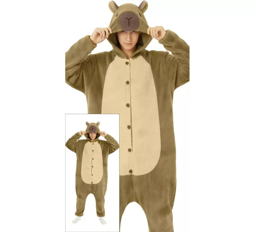 Translation missing: fr.Disfraz o Pijama de Capibara para hombre