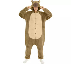 Costume ou pyjama capybara pour hommes