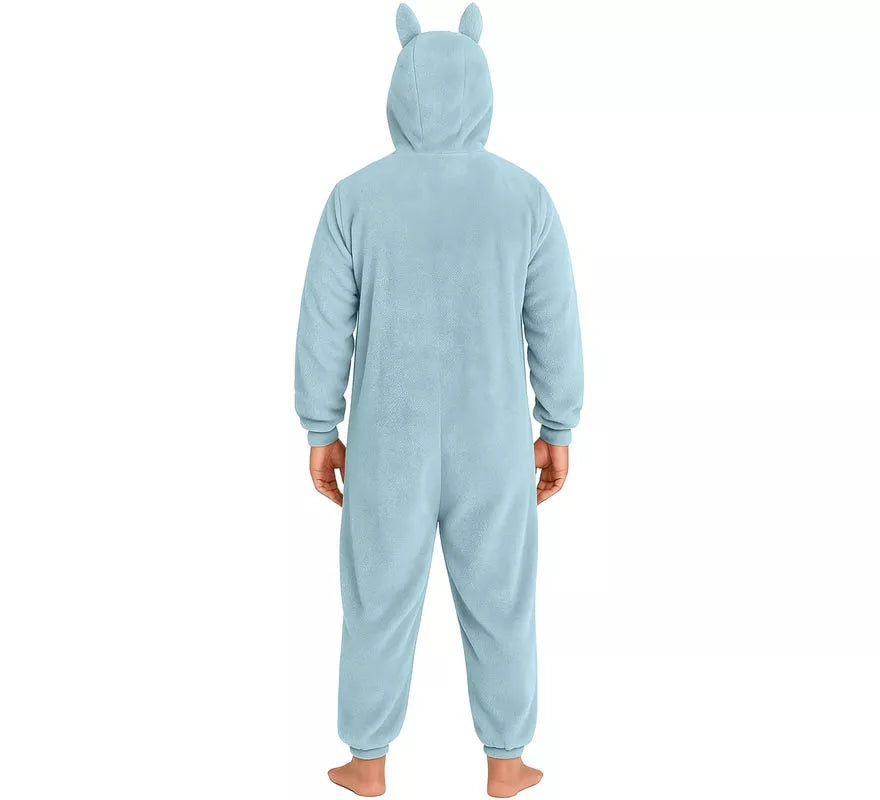 Translation missing: fr.Disfraz o Pijama de Monstruo Lulú azul para mujer