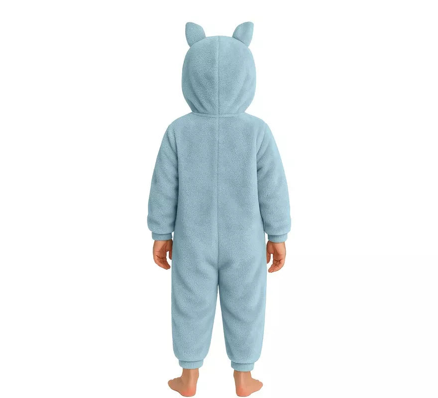 Translation missing: fr.Disfraz o Pijama de Monstruo Lulú azul para niños