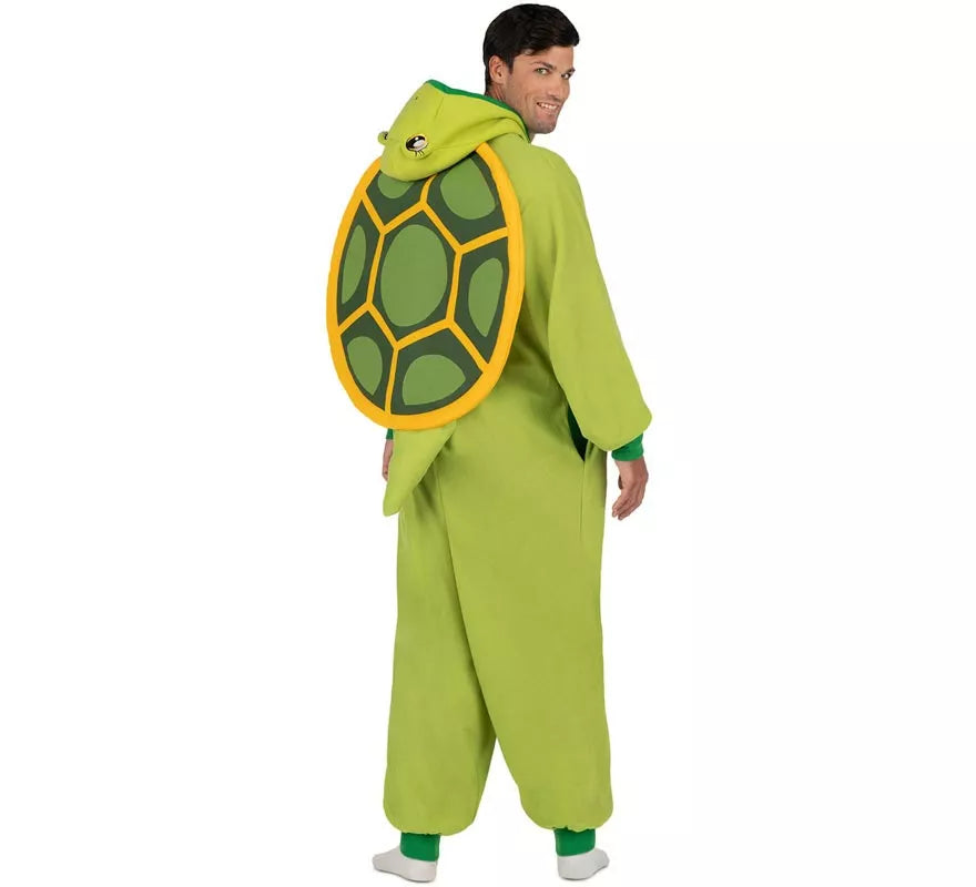 Translation missing: fr.Disfraz o Pijama de Tortuga con capucha y cola para adulto