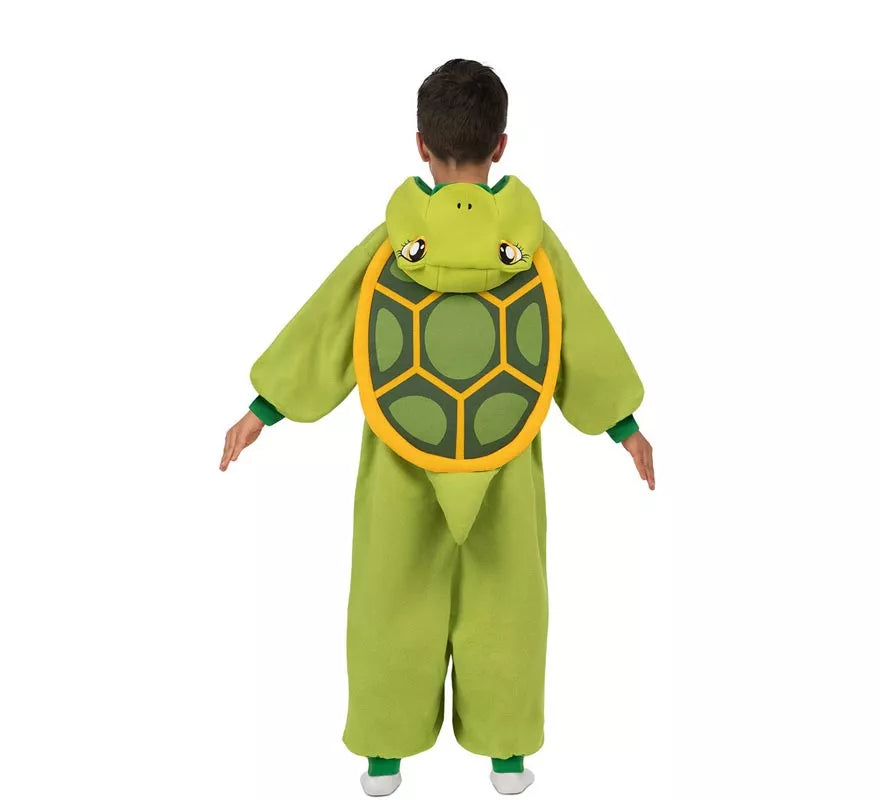 Translation missing: fr.Disfraz o Pijama de Tortuga con capucha y cola para niños