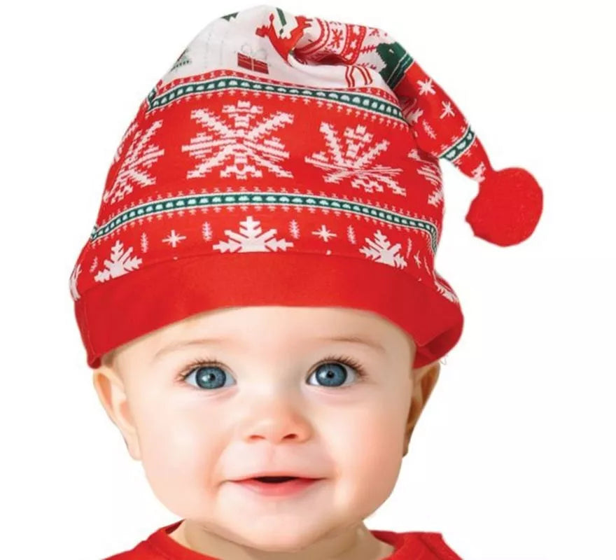 Translation missing: fr.Disfraz o Pijama My 1st Christmas rojo para bebé