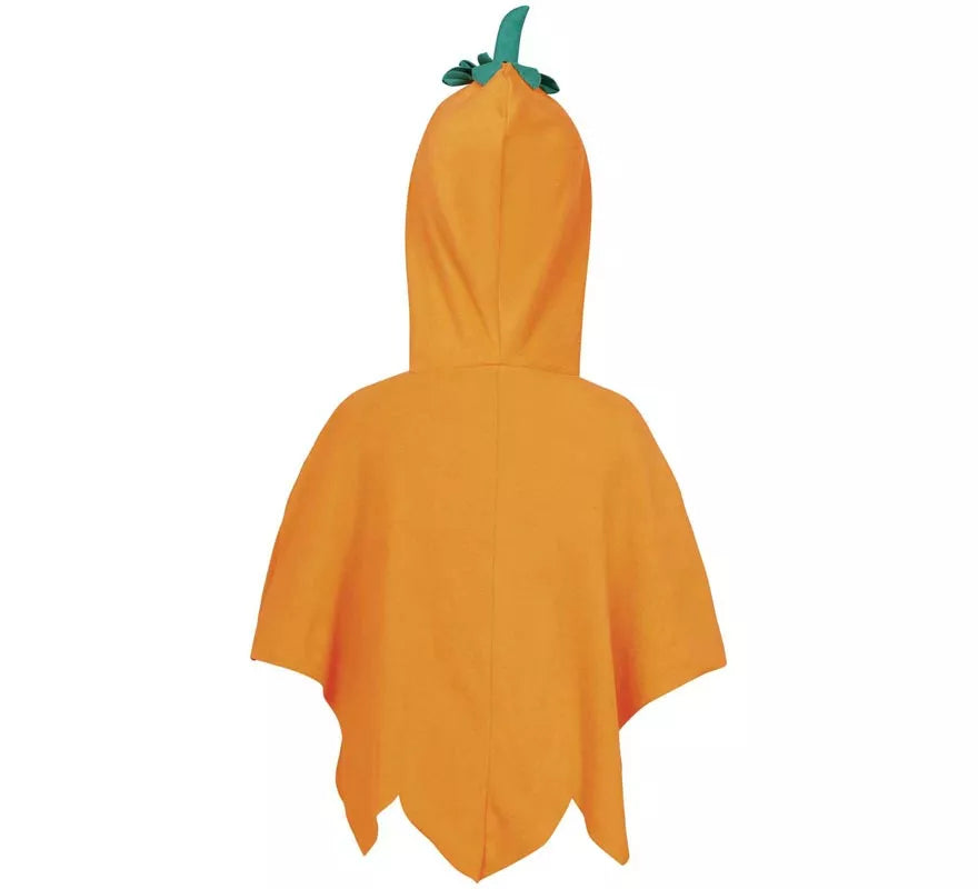 Translation missing: fr.Disfraz o Poncho de Calabaza Malvada para niños