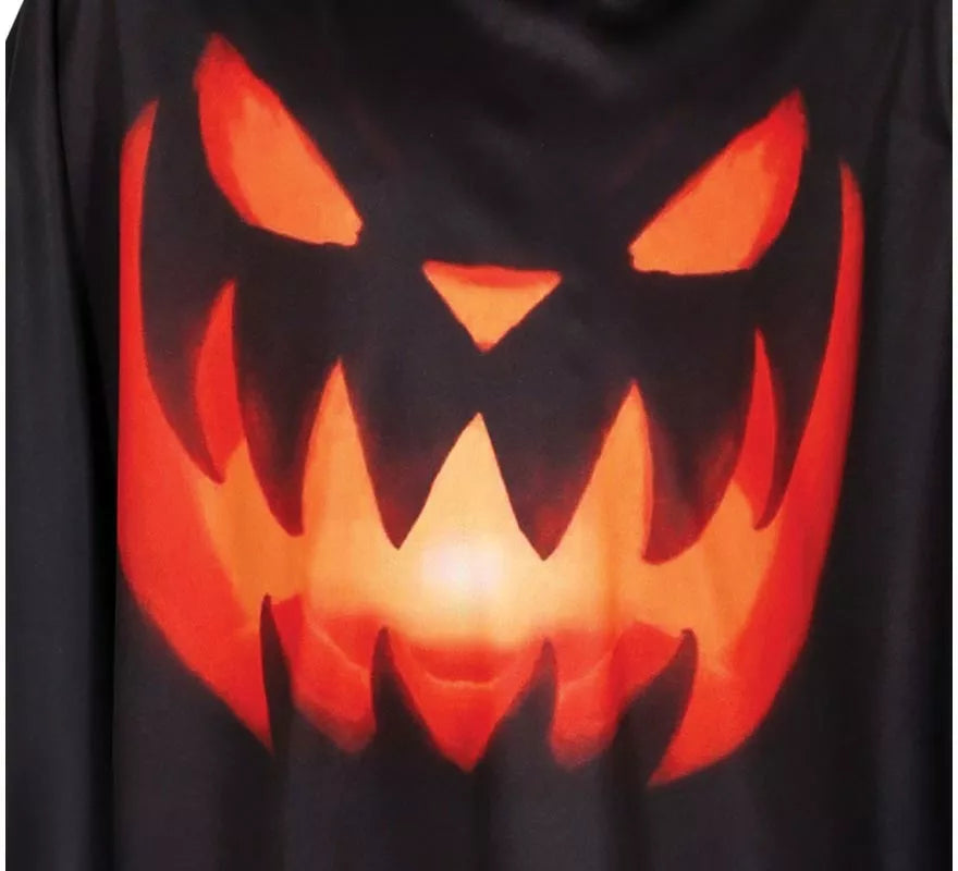 Translation missing: fr.Disfraz o Poncho de Calabaza para niños