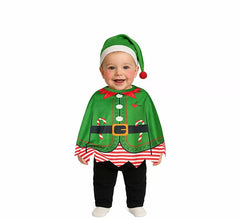 Costume ou poncho de bébé elfe