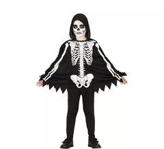 Costume de squelette ou Poncho pour enfants