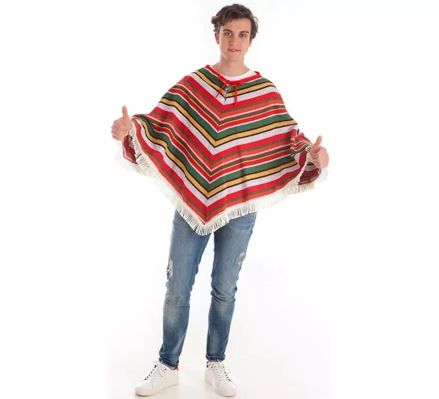 Translation missing: fr.Disfraz o Poncho Mexicano de Pico
