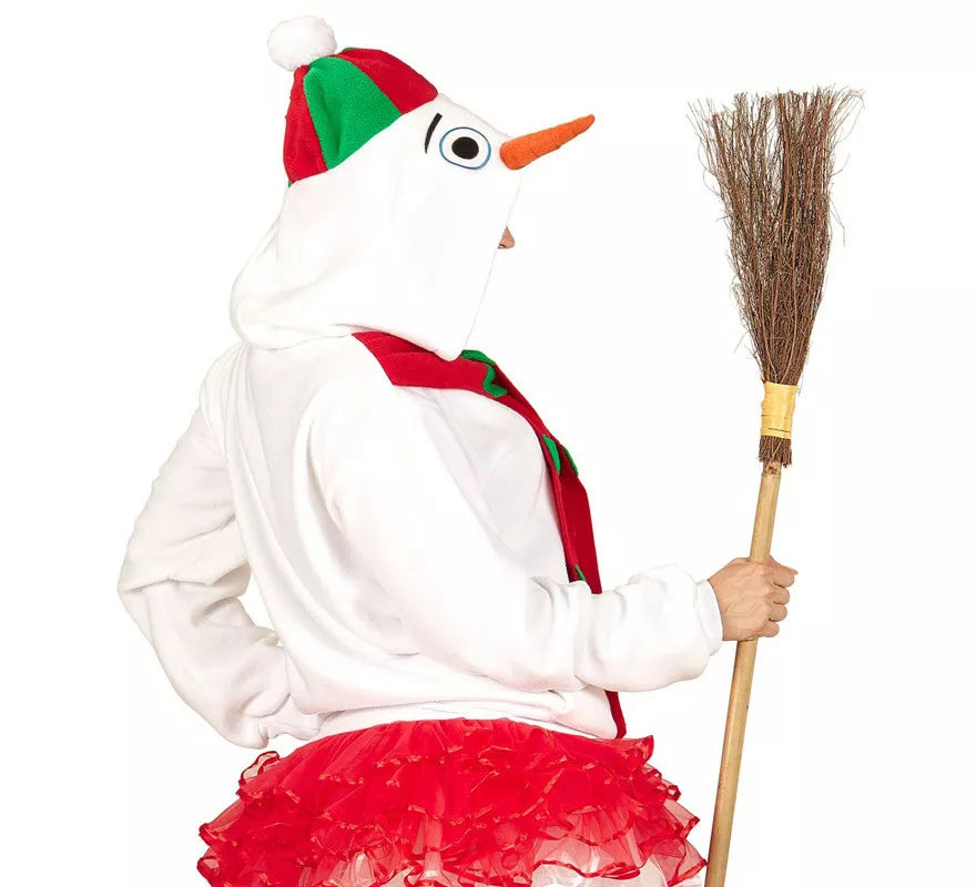 Translation missing: fr.Disfraz o Sudadera de Muñeco de Nieve para adultos