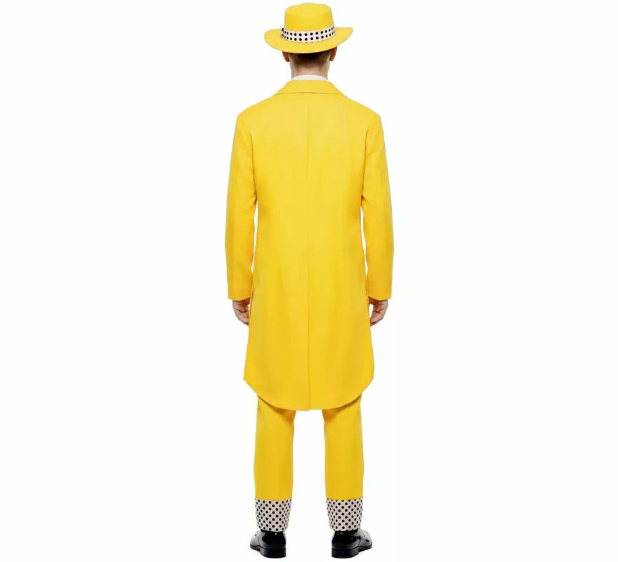 Disfraz o Traje amarillo con Sombrero para hombre