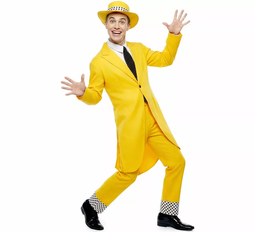 Translation missing: fr.Disfraz o Traje amarillo con Sombrero para hombre