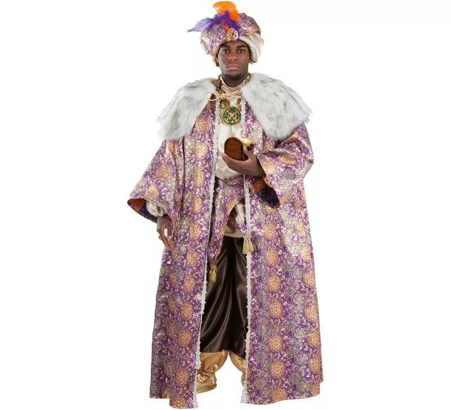 Translation missing: es.Disfraz o Traje de Rey Mago Baltasar DELUXE para hombre