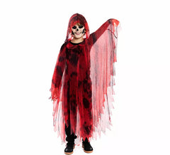 Costume ou robe d'esprit maléfique rouge pour garçon