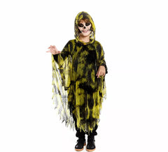 Costume ou robe d'esprit maléfique vert pour garçons