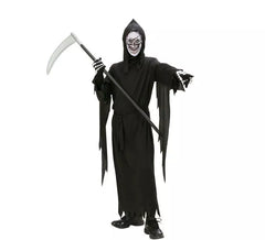 Costume ou robe de mort avec masque pour enfants