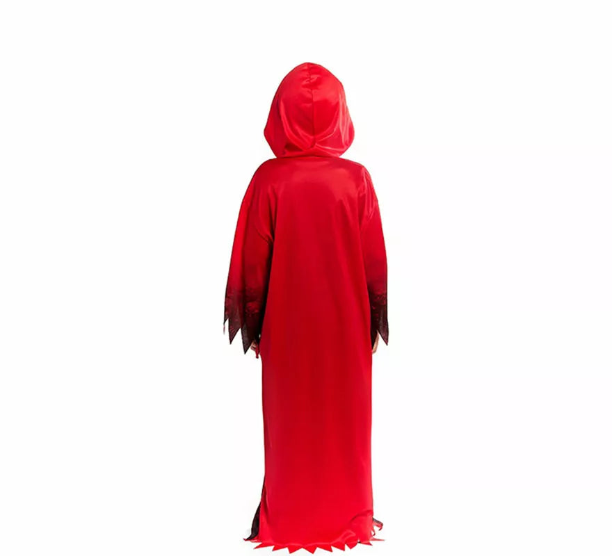 Translation missing: fr.Disfraz o Túnica roja del Inframundo para niño