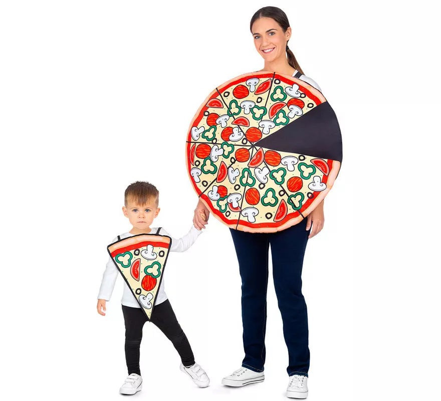 Translation missing: fr.Disfraz Pack Pizza Party para bebé y adulto