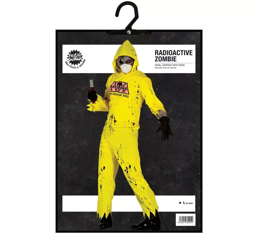 Translation missing: fr.Disfraz para Halloween de Radioactive Zombie para hombre