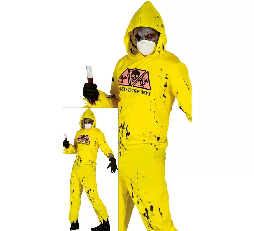 Translation missing: fr.Disfraz para Halloween de Radioactive Zombie para hombre