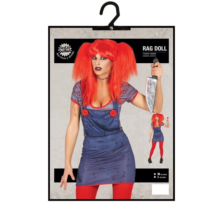 Translation missing: fr.Disfraz para Halloween de Rag Doll de mujer