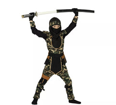 Déguisement Enfants Garçon Ninja Commando plusieurs tailles