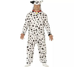 Déguisement de pyjama dalmate pour adultes