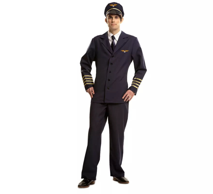 Translation missing: fr.Disfraz Piloto de Vuelo Comercial para hombre