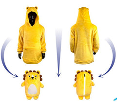 Déguisement sweat-shirt en peluche Lorenzo León pour enfants
