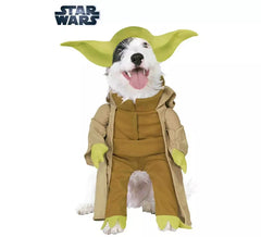 Déguisement de Yoda Deluxe de Star Wars pour chien