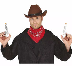 Deux fusils courts Cowboy de 20 cm