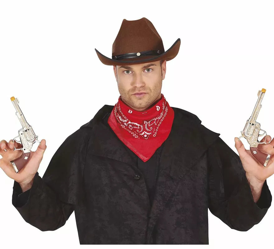 Translation missing: fr.Dos Pistolas Largas de Vaquero de 20 cm