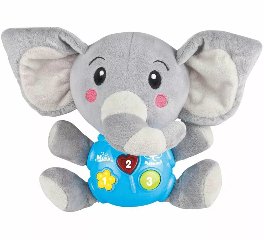 Translation missing: fr.Elefante Musical de Peluche con Luz y Sonido de 24 cm