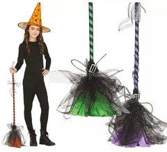 Balai de sorcière assorti 95 cm
