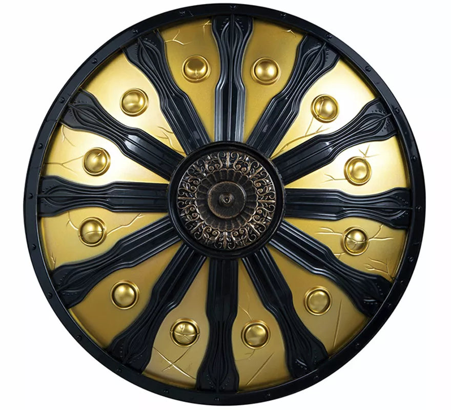 Translation missing: fr.Escudo Espartano Dorado de 45 cm