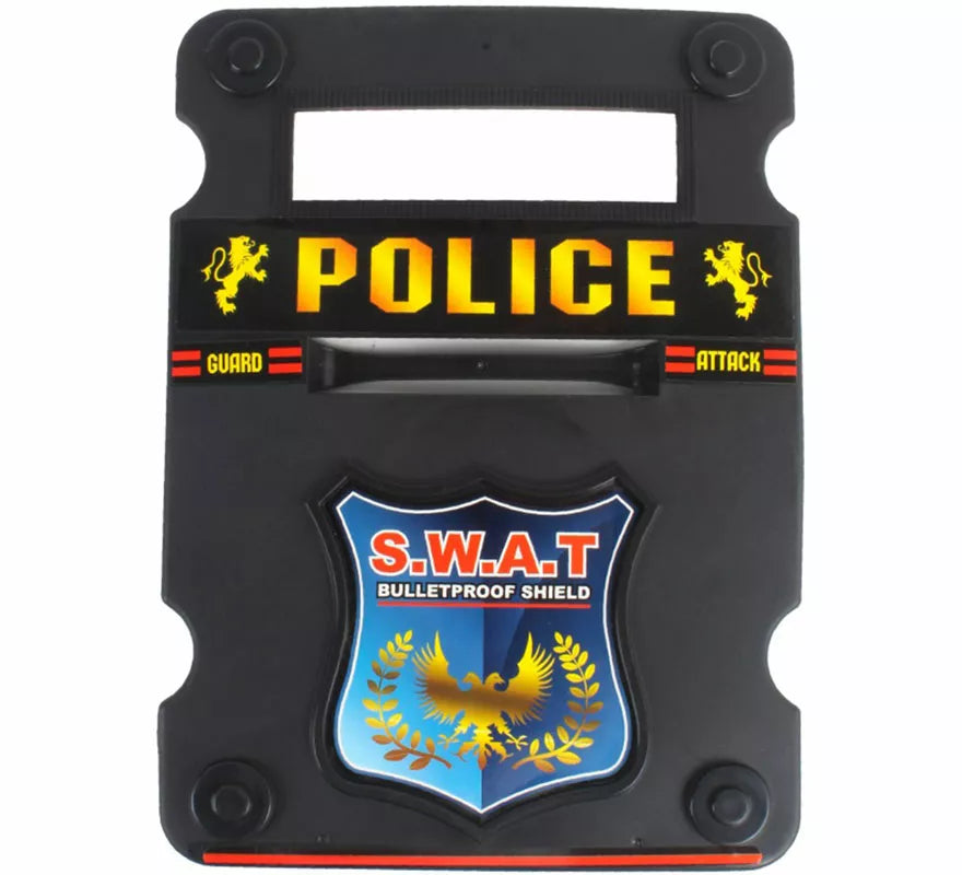 Translation missing: fr.Escudo Policía de 32x23 cm de plástico para niños