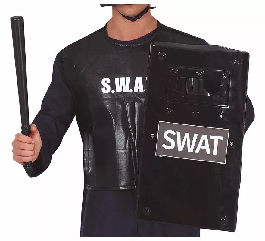 Translation missing: fr.Escudo Swat Negro de 65x30 cm