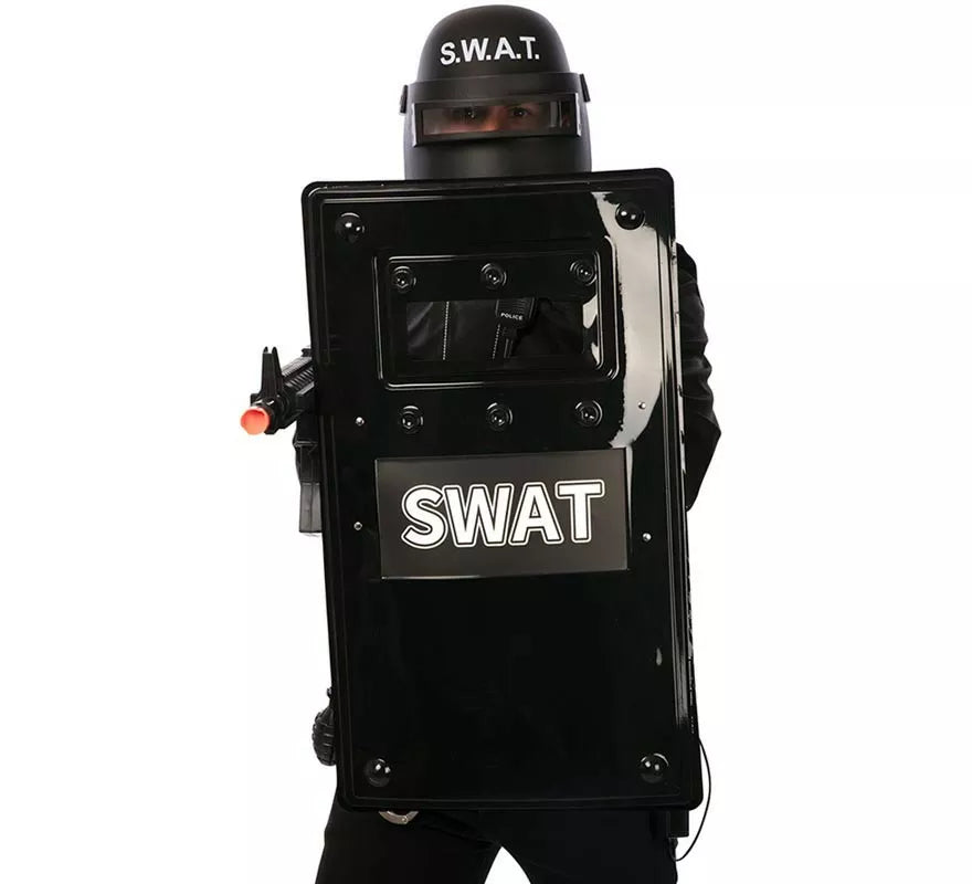 Translation missing: fr.Escudo Swat negro de 66,5X38 cm