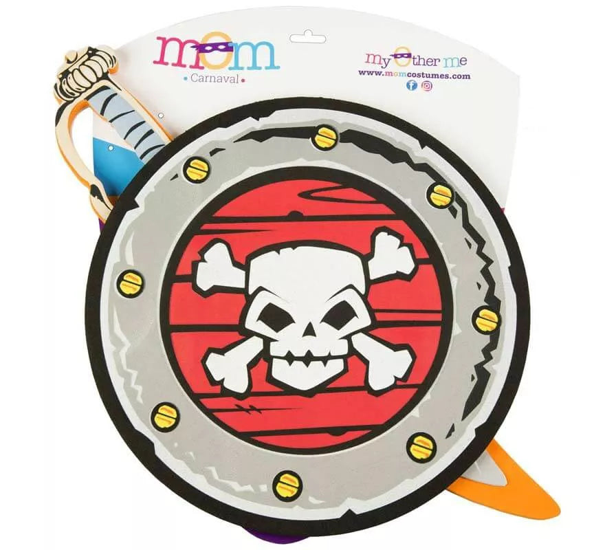 Translation missing: fr.Escudo Y Espada Pirata de Eva 35X42 cm